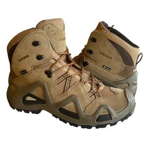 New Lowa Men's Zephyr GTX Mid Hiking Boots (Select Size) Beige/Brown